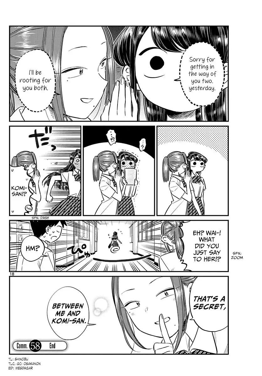 Komi-san wa Komyushou Desu Chapter 58 18